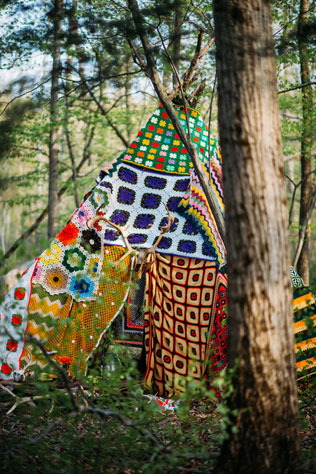 A Quilted Teepee