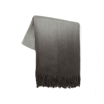 Softest Throw in Ombre Slate
