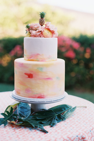Pastel-Hued Cake