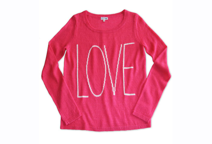 Queen of Hearts LOVE Sweater