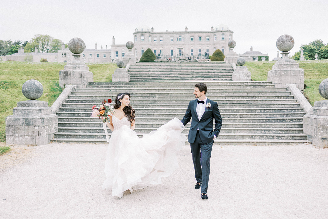 Lindsay &amp; Andrew's Powerscourt House Wedding by Fine Art Wedding Photographer And Videographer Team In Ireland Wonder and Magic