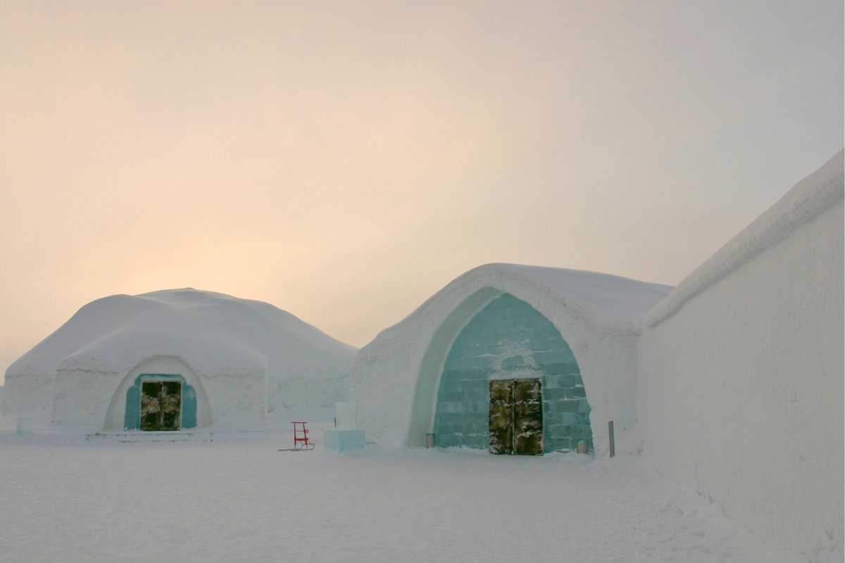 Ice Hotel in Sweden, great for weddings