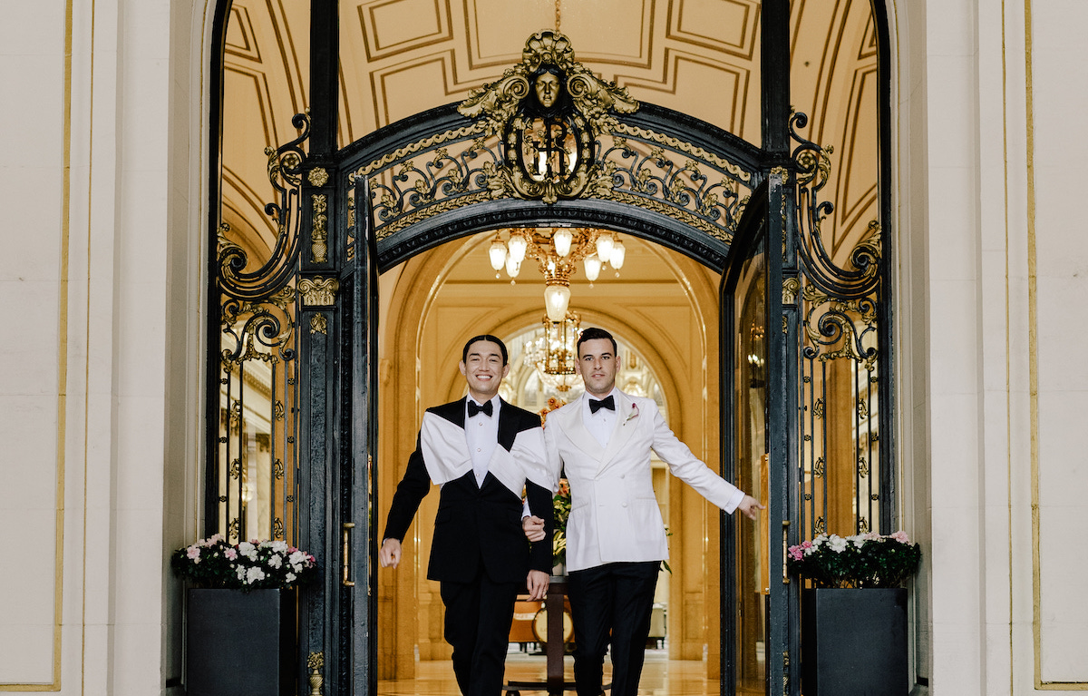 Jade + Nick Palace Hotel Wedding