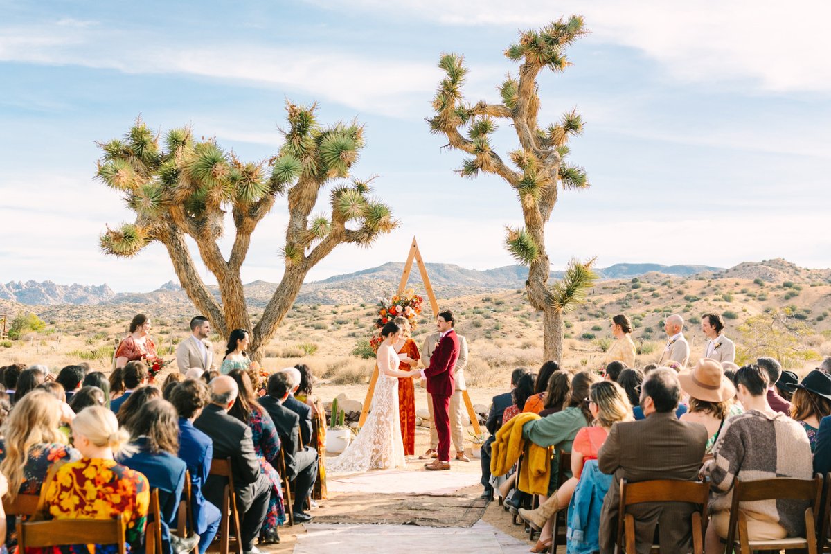 California Desert Wedding - Featured