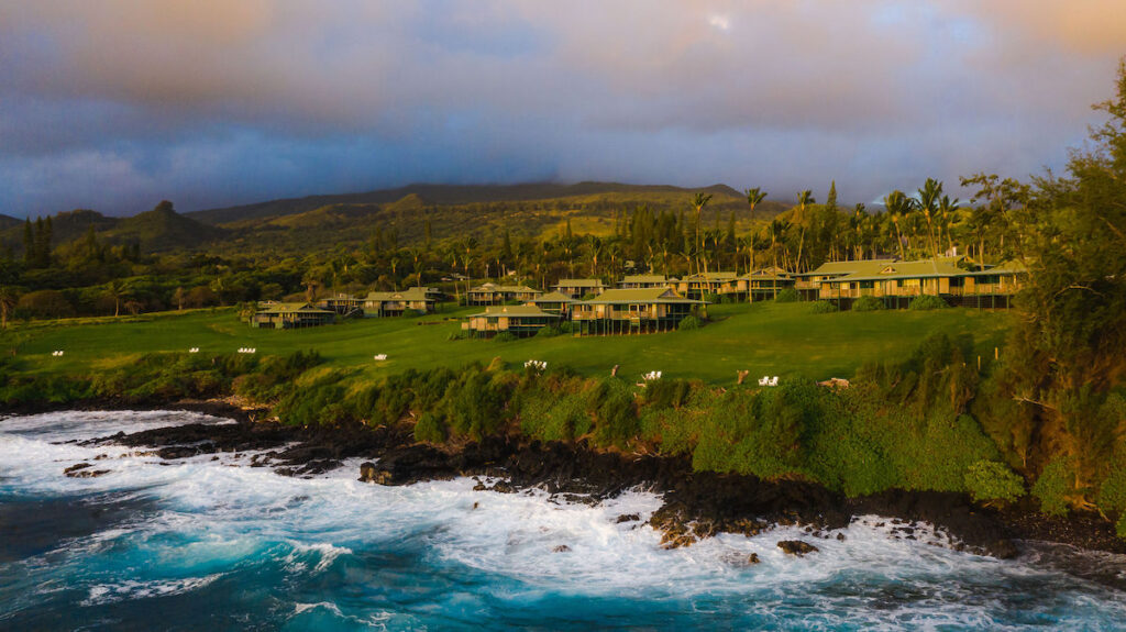 Hana Maui Resort Aerial view