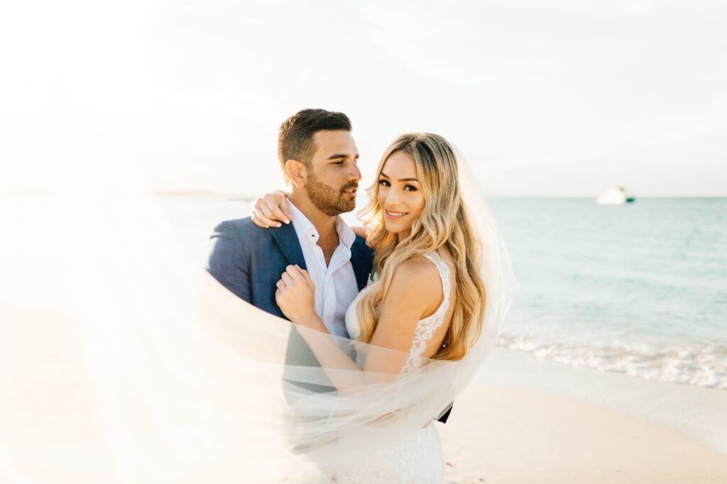 couple at beaches resort