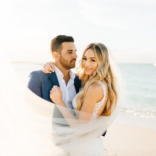 couple at beaches resort