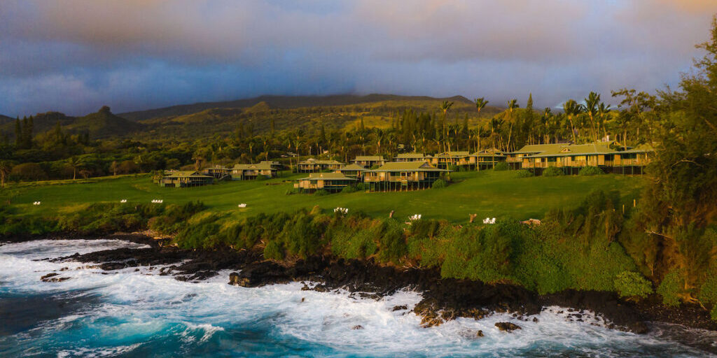 Hana Maui Resort Aerial view